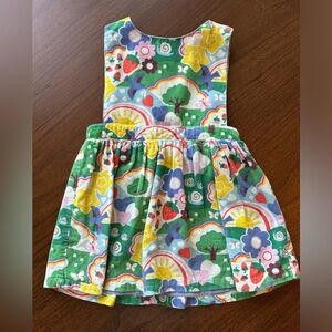 SOLD - Baby Boden strawberry fields pinafore